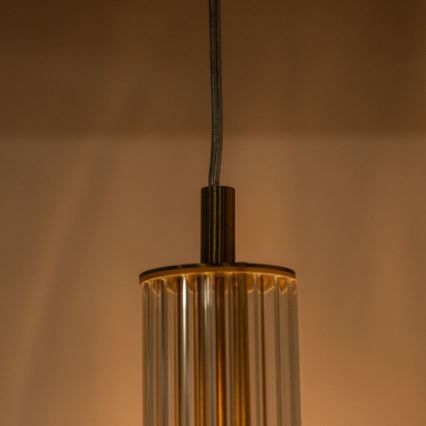 Zuma Line - Pendel på kabel 1xE14/7W/230V guld
