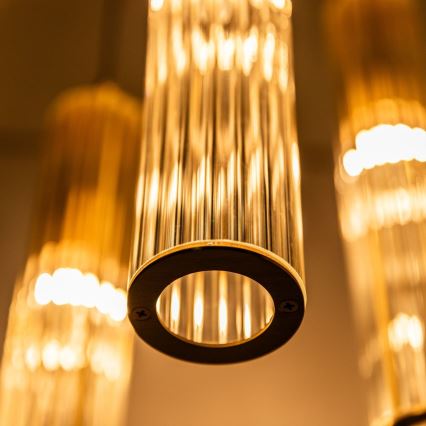 Zuma Line - Pendel på kabel 3xE14/7W/230V guld