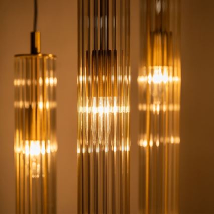 Zuma Line - Pendel på kabel 3xE14/7W/230V guld