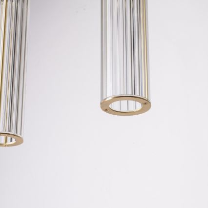Zuma Line - Pendel med kabelophæng 4xE14/7W/230V guld