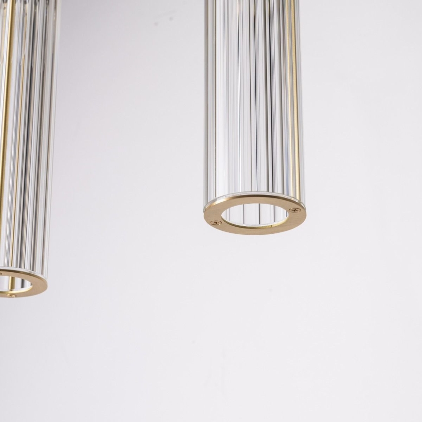 Zuma Line - Pendel med kabelophæng 4xE14/7W/230V guld
