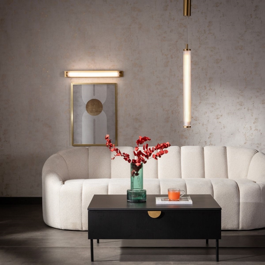 Zuma Line - LED-dæmpbar lysekrone på wire LED/26W/230V 2700-6500K guld + fjernbetjening