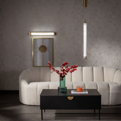 Zuma Line - LED-dæmpbar lysekrone på wire LED/26W/230V 2700-6500K guld + fjernbetjening