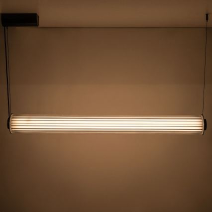 Zuma Line - LED dæmpbar lysekrone på wire LED/39W/230V 2700-6500K sort + fjernbetjening