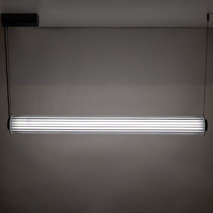 Zuma Line - LED dæmpbar lysekrone på wire LED/39W/230V 2700-6500K sort + fjernbetjening