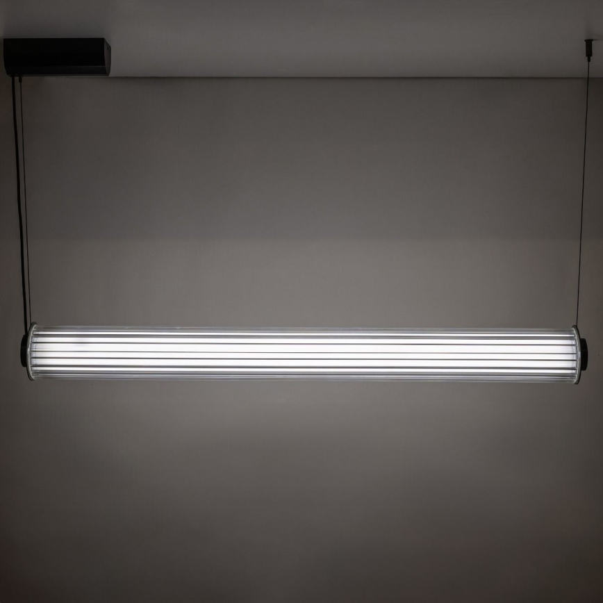 Zuma Line - LED dæmpbar lysekrone på wire LED/39W/230V 2700-6500K sort + fjernbetjening