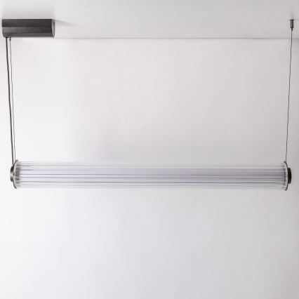 Zuma Line - LED dæmpbar lysekrone på wire LED/39W/230V 2700-6500K sort + fjernbetjening