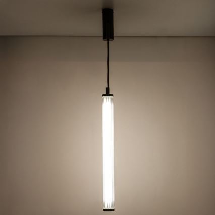 Zuma Line - LED dæmpbar pendel med wireophæng LED/26W/230V 2700-6500K sort + fjernbetjening