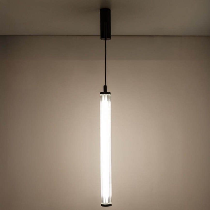 Zuma Line - LED dæmpbar pendel med wireophæng LED/26W/230V 2700-6500K sort + fjernbetjening