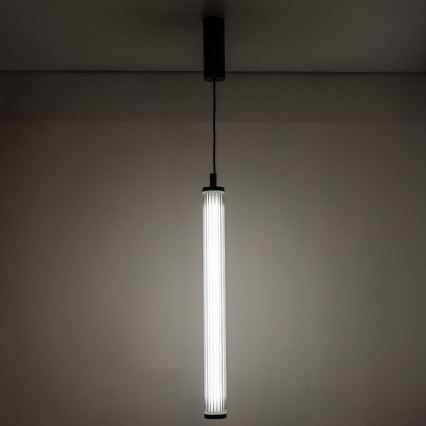 Zuma Line - LED dæmpbar pendel med wireophæng LED/26W/230V 2700-6500K sort + fjernbetjening