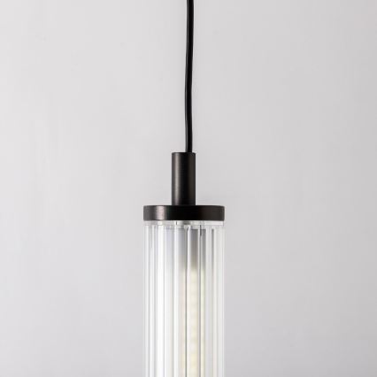 Zuma Line - LED dæmpbar pendel med wireophæng LED/26W/230V 2700-6500K sort + fjernbetjening