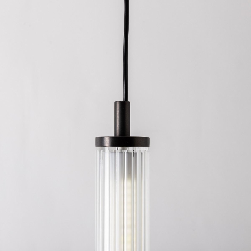 Zuma Line - LED dæmpbar pendel med wireophæng LED/26W/230V 2700-6500K sort + fjernbetjening