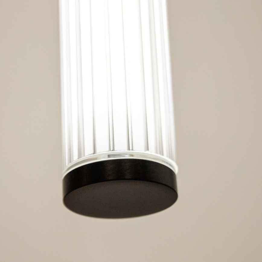 Zuma Line - LED dæmpbar pendel med wireophæng LED/26W/230V 2700-6500K sort + fjernbetjening