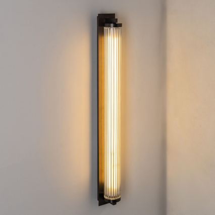 Zuma Line - Dæmpbar LED-væglampe LED/26W/230V 2700-6500K sort + fjernbetjening