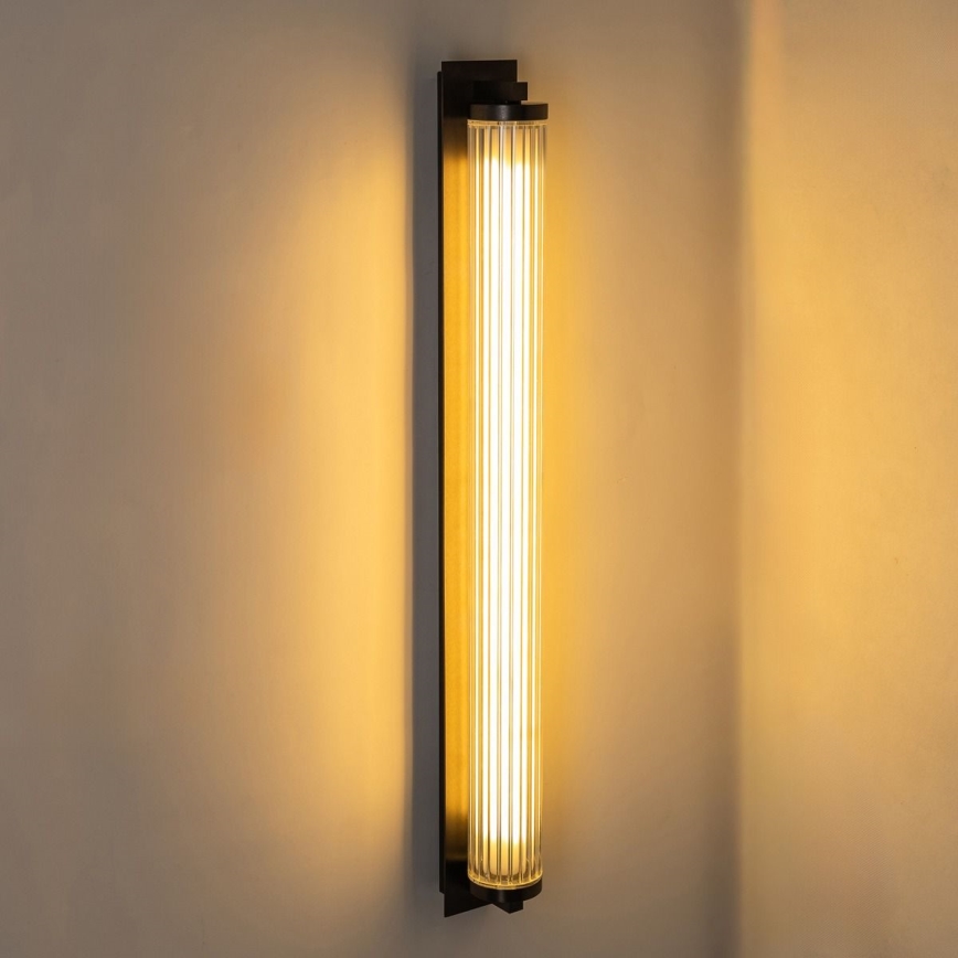 Zuma Line - Dæmpbar LED-væglampe LED/26W/230V 2700-6500K sort + fjernbetjening