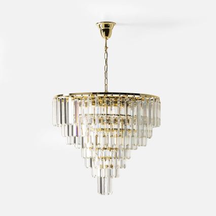 Zuma Line - Lysekrone på kæde 20xE14/40W/230V guld