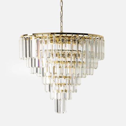 Zuma Line - Lysekrone på kæde 20xE14/40W/230V guld