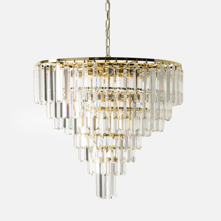 Zuma Line - Lysekrone på kæde 20xE14/40W/230V guld