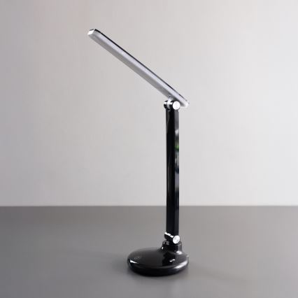 Zuma Line - Genopladelig LED bordlampe LED/6W/1200 mAh 3000/4500/6000K CRI 90 sort