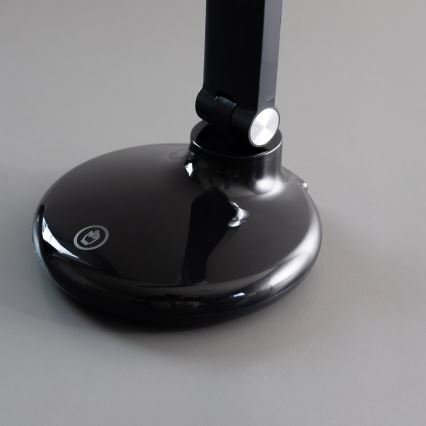 Zuma Line - Genopladelig LED bordlampe LED/6W/1200 mAh 3000/4500/6000K CRI 90 sort