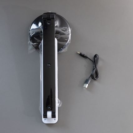Zuma Line - Genopladelig LED bordlampe LED/6W/1200 mAh 3000/4500/6000K CRI 90 sort