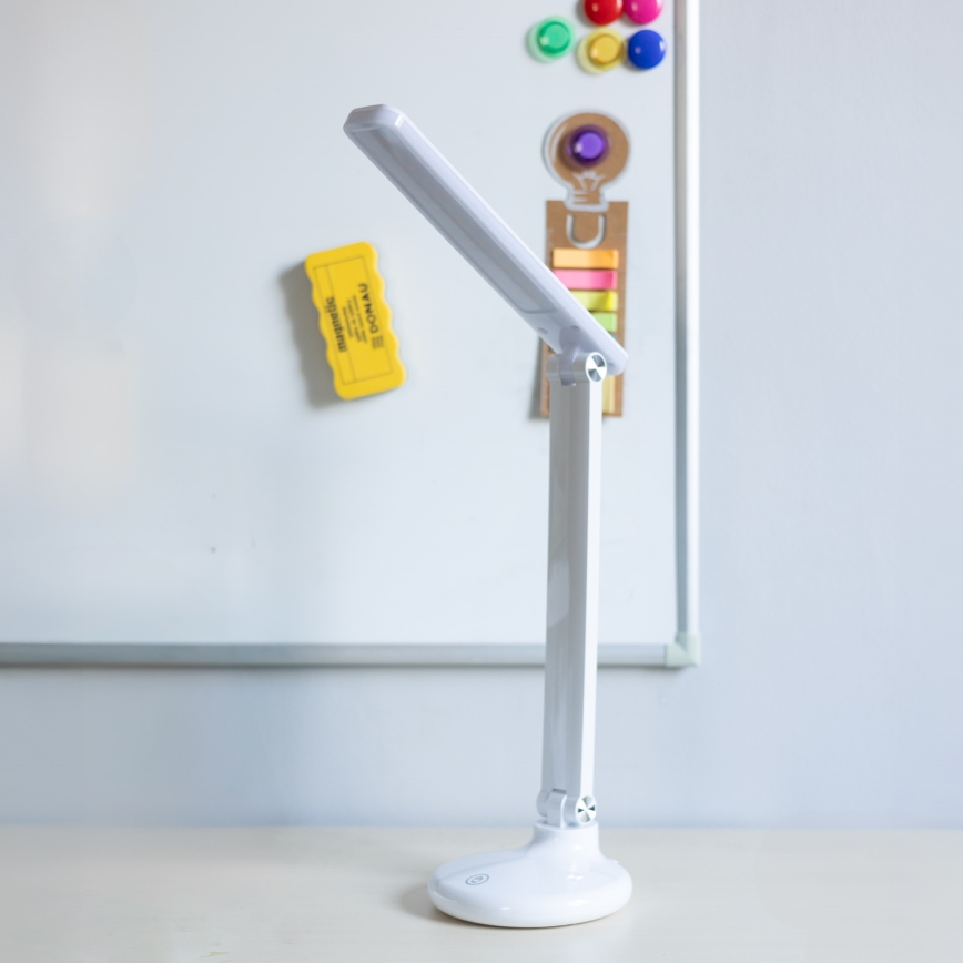 Zuma Line - Genopladelig LED bordlampe LED/6W/1200 mAh 3000/4500/6000K CRI 90 hvid