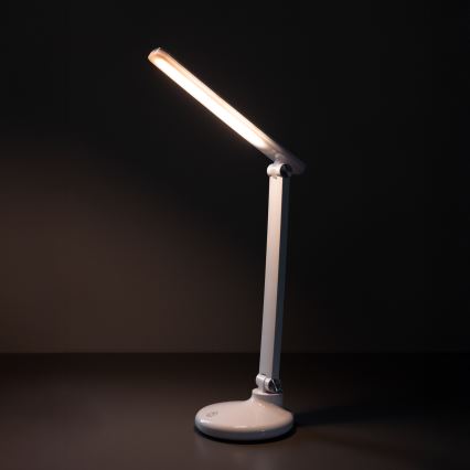 Zuma Line - Genopladelig LED bordlampe LED/6W/1200 mAh 3000/4500/6000K CRI 90 hvid