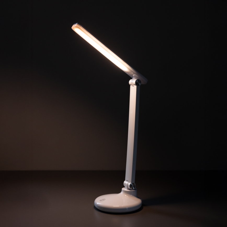 Zuma Line - Genopladelig LED bordlampe LED/6W/1200 mAh 3000/4500/6000K CRI 90 hvid