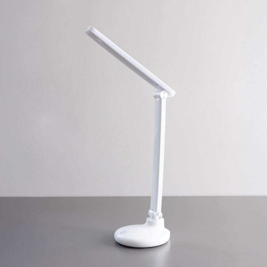 Zuma Line - Genopladelig LED bordlampe LED/6W/1200 mAh 3000/4500/6000K CRI 90 hvid