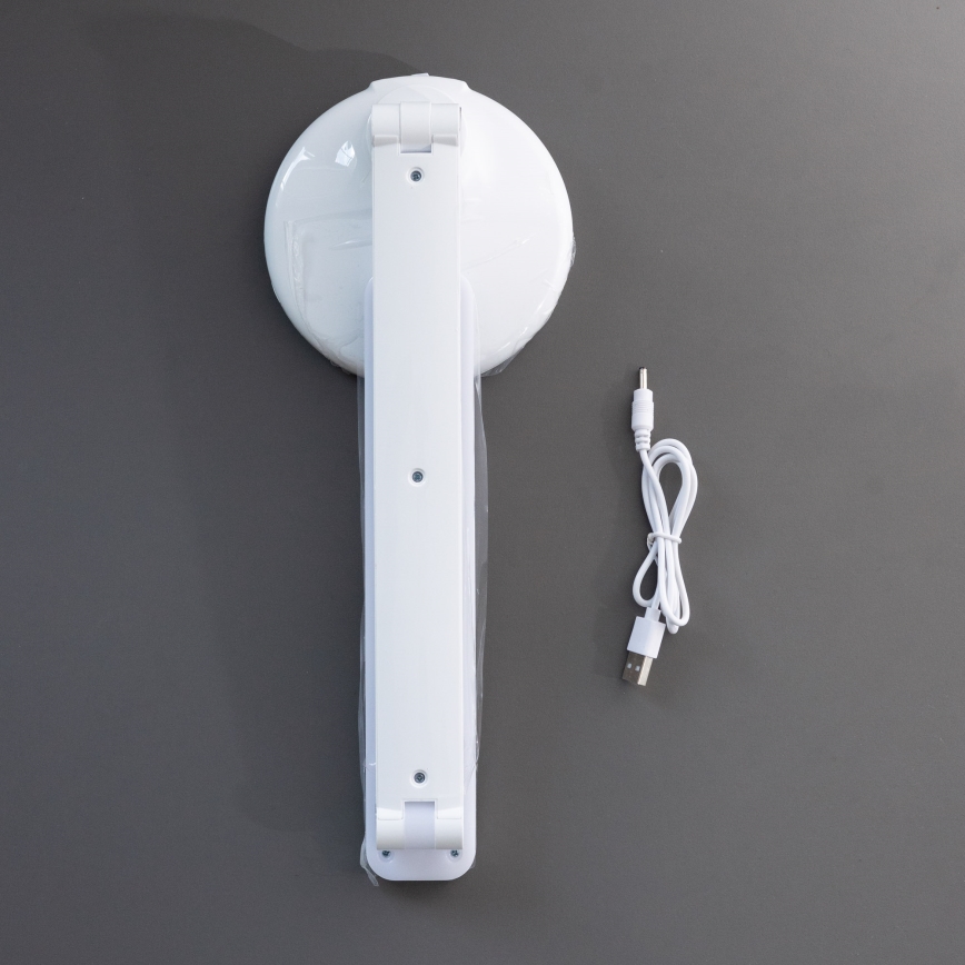 Zuma Line - Genopladelig LED bordlampe LED/6W/1200 mAh 3000/4500/6000K CRI 90 hvid
