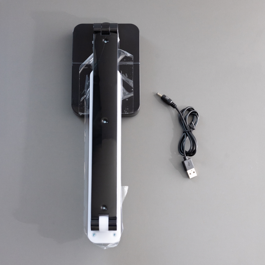 Zuma Line - Genopladelig LED bordlampe LED/8W/1200 mAh 3000/4500/6000K CRI 90 sort