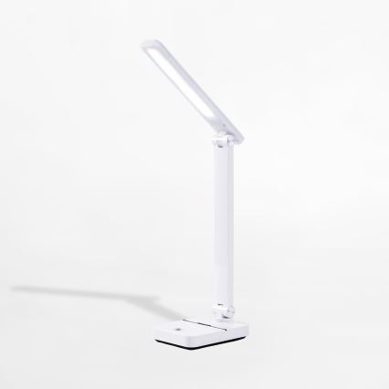 Zuma Line - Genopladelig LED bordlampe LED/8W/1200 mAh 3000/4500/6000K CRI 90 hvid