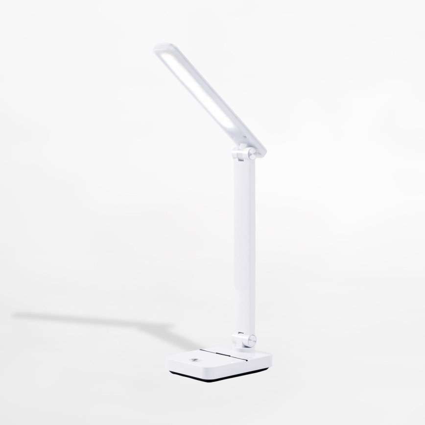 Zuma Line - Genopladelig LED bordlampe LED/8W/1200 mAh 3000/4500/6000K CRI 90 hvid