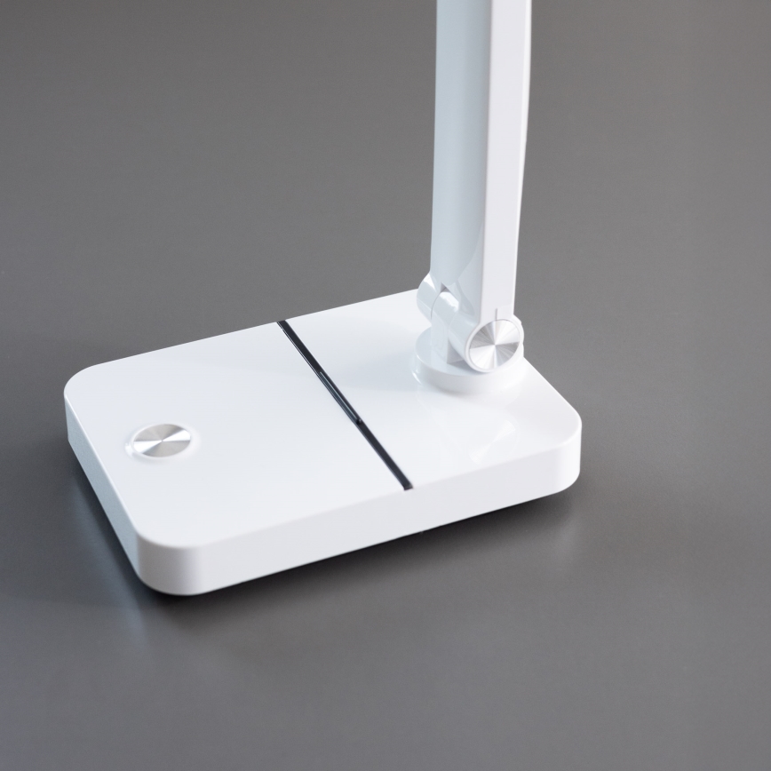 Zuma Line - Genopladelig LED bordlampe LED/8W/1200 mAh 3000/4500/6000K CRI 90 hvid