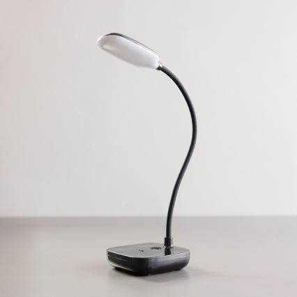 Zuma Line - LED Genopladelig bordlampe LED/7W/1200 mAh 3000/4500/6000K sort