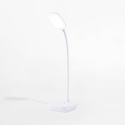 Zuma Line - Genopladelig LED bordlampe LED/7W/1200 mAh 3000/4500/6000K CRI 90 hvid