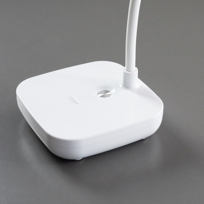 Zuma Line - Genopladelig LED bordlampe LED/7W/1200 mAh 3000/4500/6000K CRI 90 hvid