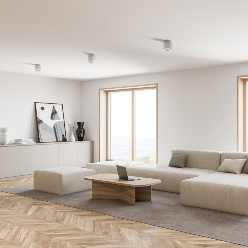 Zuma Line - LED RGBW dæmpbar spotarmatur 1xGU10/4,8W/230V hvid + fjernbetjening
