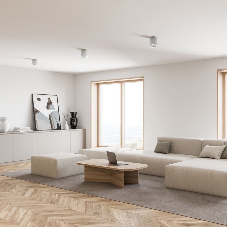 Zuma Line - LED RGBW dæmpbar spotarmatur 1xGU10/6W/230V hvid + fjernbetjening