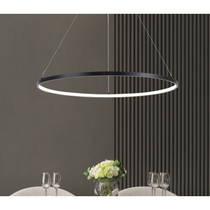 Zuma Line - LED pendel på wire LED/36W/230V 3000/4000/6000K Ø 80 cm sort