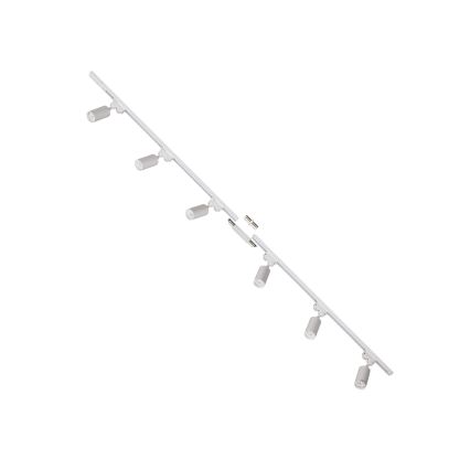 Zuma Line - Spotlampe i skinnesystem 6xGU10/35W/230V hvid