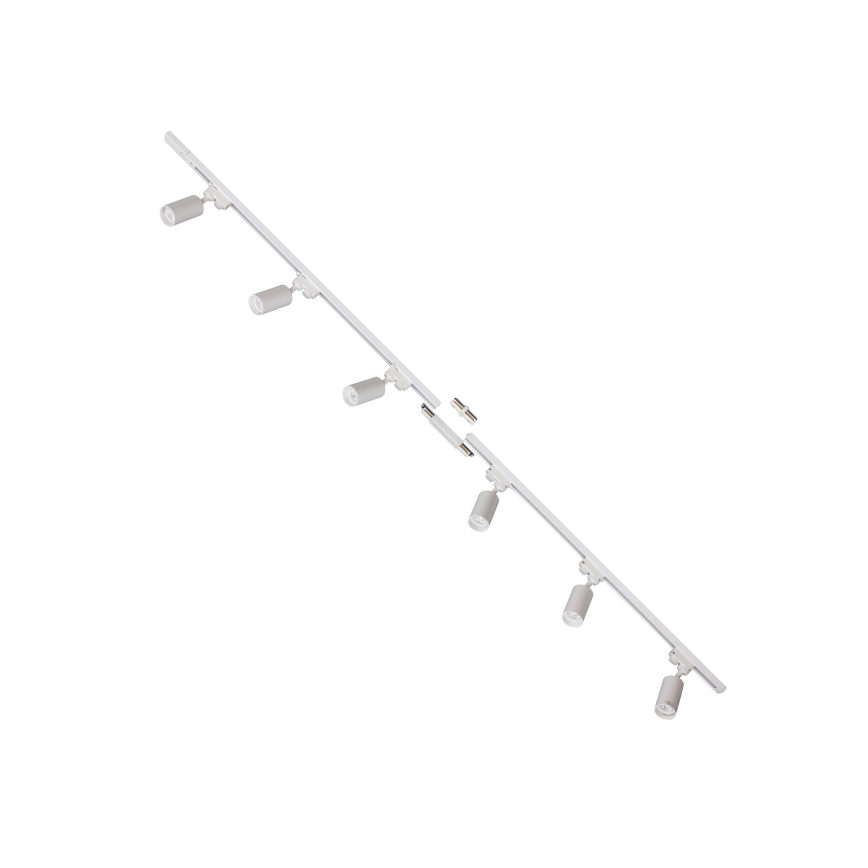 Zuma Line - Spotlampe i skinnesystem 6xGU10/35W/230V hvid