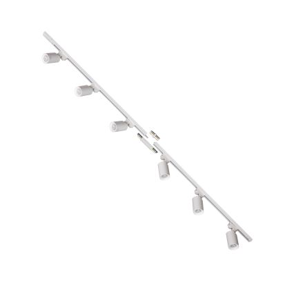 Zuma Line - Spotlampe i skinnesystem 6xGU10/35W/230V hvid