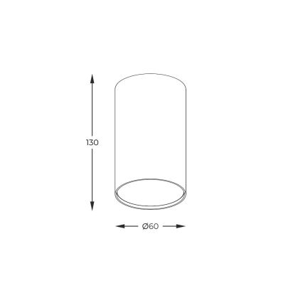 Zuma Line - Spotlampe 1xGU10/50W/230V eg