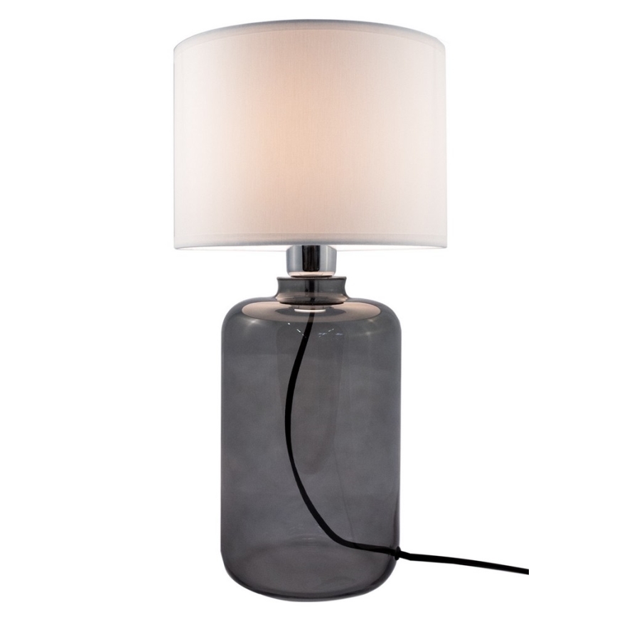 Zuma Line - Bordlampe 1xE27/40W/230V hvid/sort