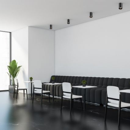 Zuma Line - LED RGBW Dæmpbar spotlampe 1xGU10/4,8W/230V sort + fjernbetjening