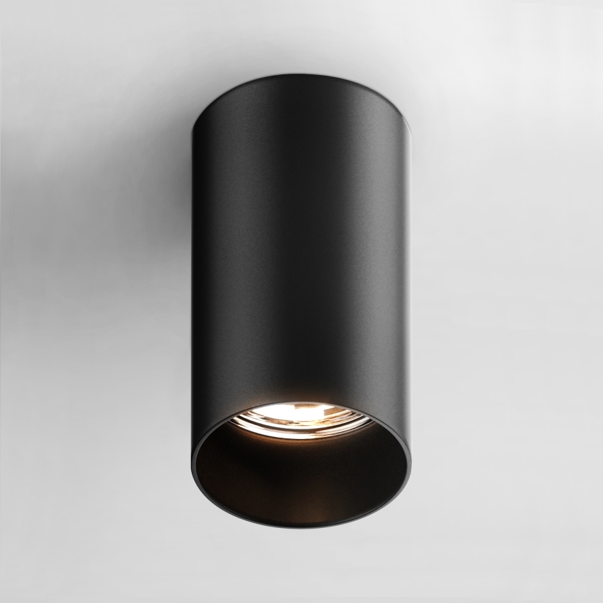 Zuma Line - LED RGBW Dæmpbar spotlampe 1xGU10/4,8W/230V sort + fjernbetjening