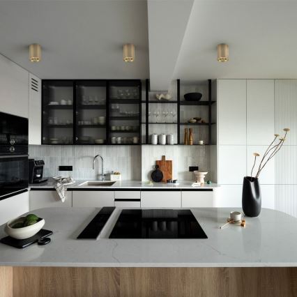 Zuma Line - LED RGBW Dæmpbar spotlampe 1xGU10/6W/230V guldfarvet + fjernbetjening