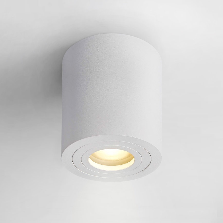 Zuma Line - LED RGBW dæmpbar badeværelsesspot 1xGU10/4,8W/230V IP44 hvid + fjernbetjening