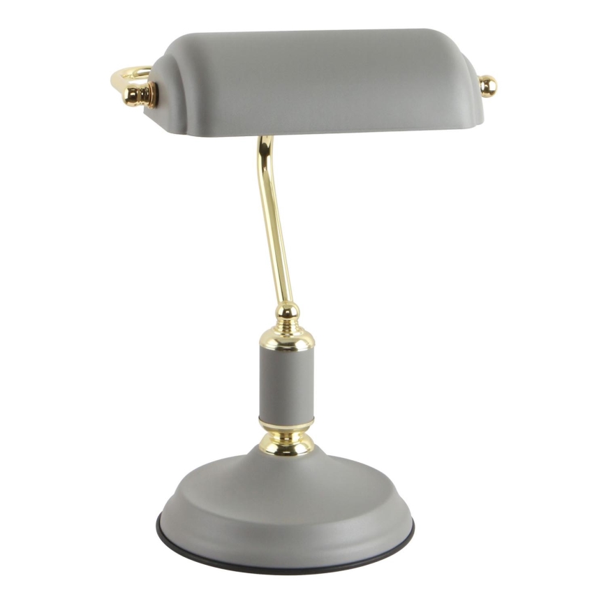 Zuma Line - Bordlampe 1xE27/40W/230V grå